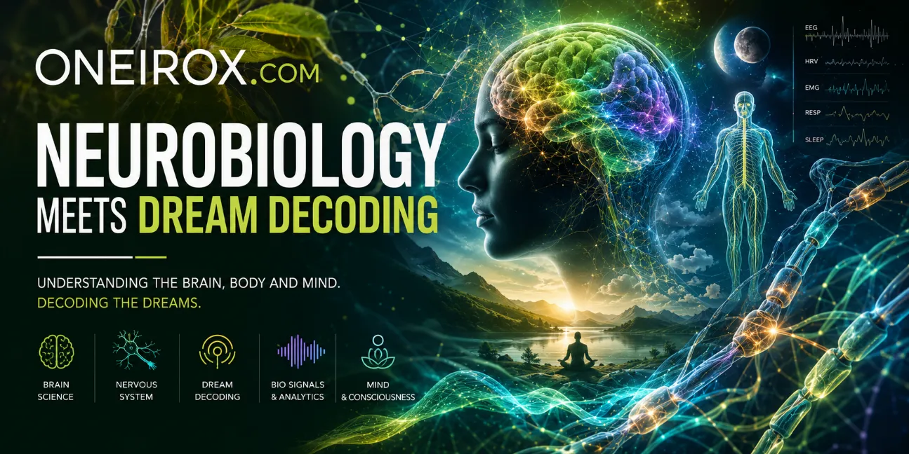 Oneirox — neurobiology meets dream decoding: neurons, brain activity, and peaceful sleep